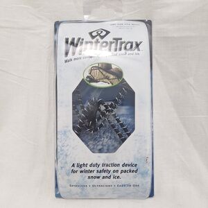 WinterTrax Ultralight Spikeless Traction Womens 6 to Mens 12 Snow And Ice NEW
